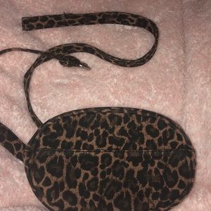 Pacsun Leopard Print Fanny Pack
